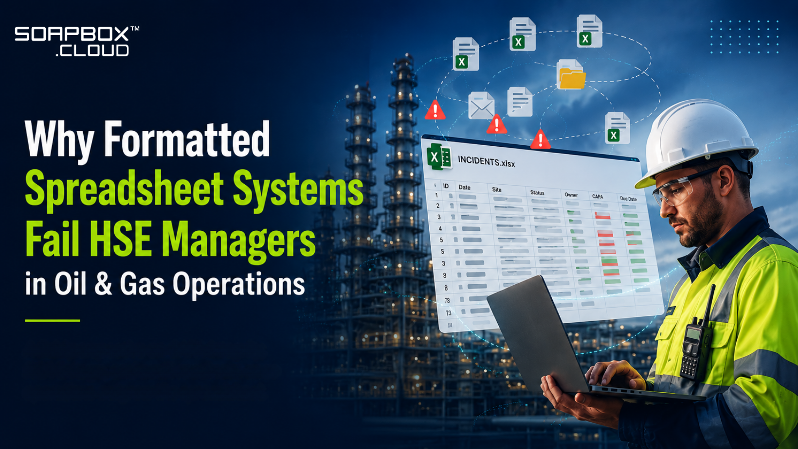 Why Formatted Spreadsheet Systems Fail HSE Managers in Oil & Gas Operations